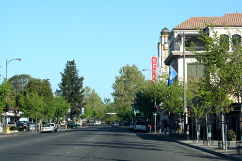 Chico, California downtown