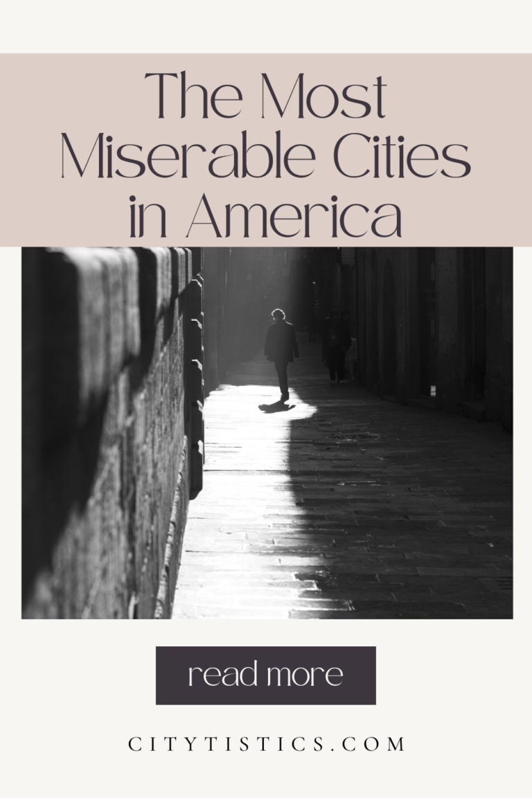 The Most Miserable Cities in America