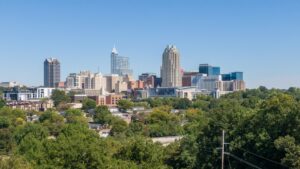The 10 Hottest Up and Coming Cities in the United States 10 an aerial shot of a city
