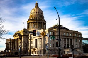 the idaho state capitol in boise and one of the Hottest Up and Coming Cities in the United States