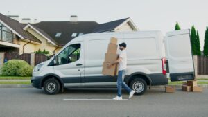 Loading a moving truck